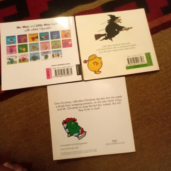 P Set of 6 books by Roger Hargreaves little Miss & Mr paperbacks.see description - Picture 4 of 9